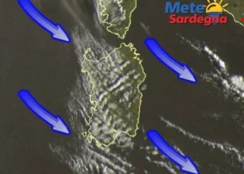Meteosat Sardegna 2 350x250 - Il peggioramento meteo sta arrivando