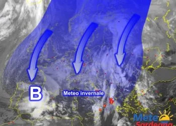 Meteosat Sardegna 4 350x250 - Il peggioramento meteo sta arrivando