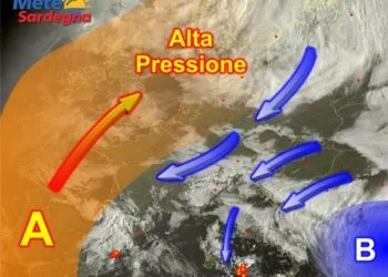 Meteosat Sardegna 8 350x250 - Il peggioramento meteo sta arrivando