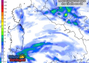 Piogge Sardegna 2 350x250 - Meteo Sardegna: ecco le piogge attese dalle ore 12 alla mezzanotte