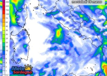 Piogge Sardegna 5 350x250 - Meteo Sardegna: ecco le piogge attese dalle ore 12 alla mezzanotte