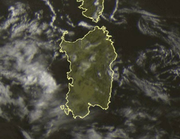 Sardegna Meteosat - Dopo settimane di maltempo, Sardegna baciata dal sole