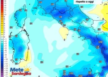 Temperature 2 350x250 - Martedì temperature in diminuzione