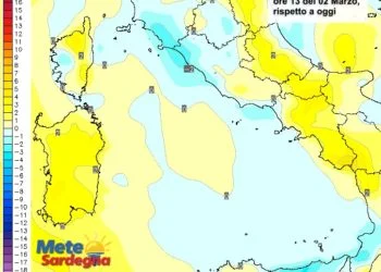 Temperature 350x250 - Martedì forte calo delle temperature: anche 10°C nell'interno