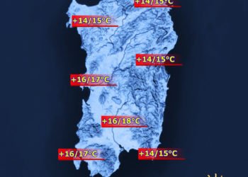 Temperature Sardegna 350x250 - Sole e meteo di primavera. Ma in settimana peggiora e torneranno le piogge