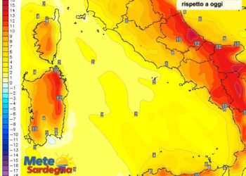 Temperature fine marzo Sardegna 350x250 - Marzo chiuderà col botto: violento rialzo delle temperature in vista