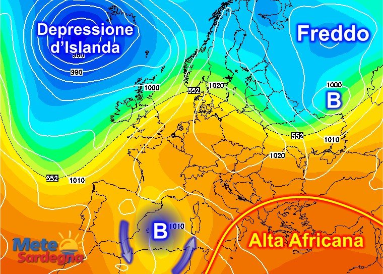 Il maltempo, violento, potrebbe ripresentarsi i primi di aprile.