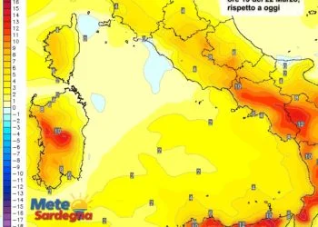 Variazioni temperature 350x250 - La prossima settimana tornerà il gran caldo