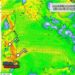 Vento al suolo Sardegna 75x75 - Temporali sul Canale di Sardegna e nubi sul cagliaritano