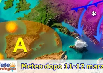 meteo sardegna tendenza marzo primavera 350x250 - Novità meteo marzo, vediamo quanto durerà ancora il maltempo e l’inverno
