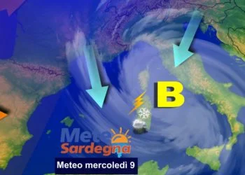 meteo settimana inverno freddo maltempo neve sardegna 350x250 - Caldo africano ma anche grandine!