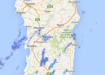 radar sardegna 1 1 350x250 - Temporali sul Canale di Sardegna e nubi sul cagliaritano