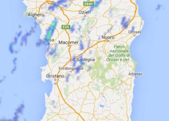 radar sardegna 2 350x250 - Temporali sul Canale di Sardegna e nubi sul cagliaritano