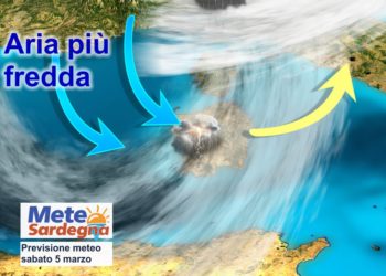 sardegna maltempo piogge neve weekend 350x250 - Weekend in Sardegna tra sole, qualche acquazzone e il mite Scirocco
