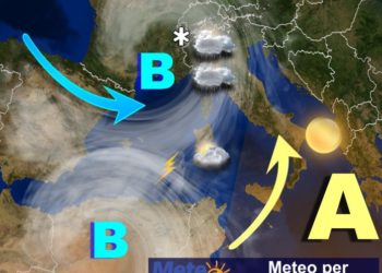 sardegna meteo aprile maltempo 350x250 - Ultime meteo per Pasqua e Pasquetta, sarà rischio pioggia? La tendenza