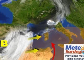 sardegna meteo inizio settimana caldo primavera 350x250 - Breve pausa dopo le grandi piogge. Meteo in peggioramento a metà settimana