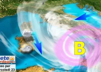 sardegna meteo maltempo piogge temporali neve 350x250 - Domani gran fresco! Quanto caleranno ancora le temperature?