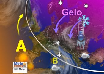 tendenza meteo sardegna dopo meta marzo 350x250 - Super Anticiclone per oltre una settimana: inverno inesistente