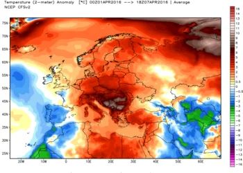 Anomalie termiche 350x250 - Basterà un po' di freddo per spazzare via tutto questo caldo?