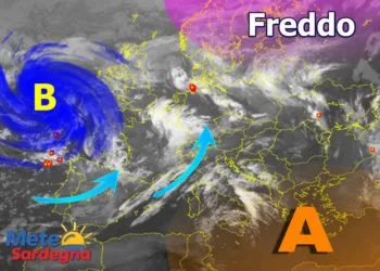 Meteosat Sardegna 5 1 350x250 - Bassa Pressione sul nord Africa apre la strada al cambiamento