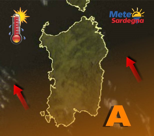Meteosat Sardegna 7 - Neanche una nuvola in cielo: meteo splendido