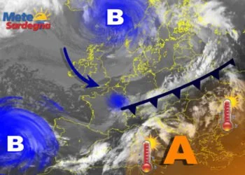 Meteosat Sardegna 9 350x250 - Bassa Pressione sul nord Africa apre la strada al cambiamento