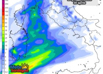 Piogge 4 350x250 - Meteo Sardegna: ecco le piogge attese dalle ore 12 alla mezzanotte