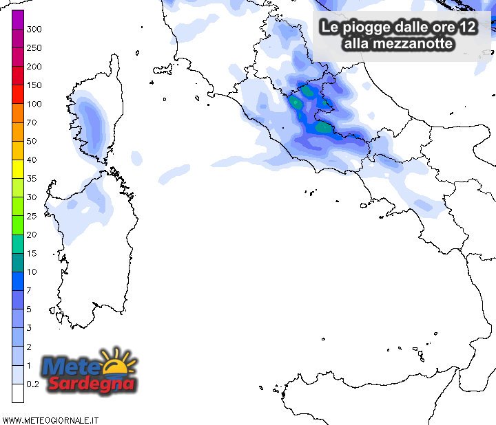 Piogge Sardegna 6 - Possibili piogge nelle prossime ore: ecco in quali zone