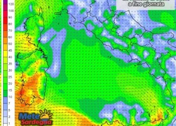 Vento al suolo 1 350x250 - In serata tornerà il forte vento di Maestrale