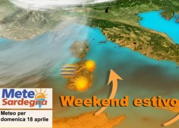 sardegna meteo caldo estivo weekend 350x250 - Altri temporali, da venerdì meteo migliora. Verso un weekend Palme col sole