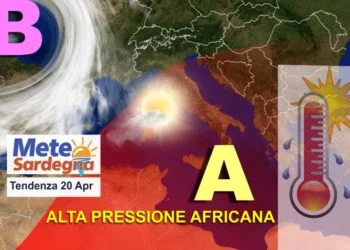 sardegna meteo cambiamento aprile verso fine mese 350x250 - Previsioni meteo dopo la Pasqua: ancora variabilità, ecco come inizierà aprile