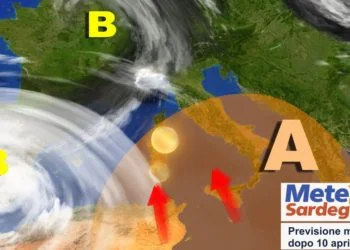 sardegna meteo dopo 10 aprile tendenza 350x250 - Il clima nei paesi sardi: PERDASDEFOGU