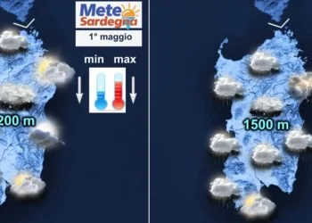 sardegna meteo inizio maggio 350x250 - Meteo invernale durerà poco, risalita termica e possibili piogge a fine mese