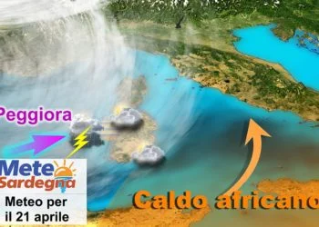 sardegna meteo peggiora perturbazione 350x250 - Perturbazione scandinava sempre più minacciosa...