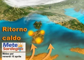 sardegna meteo verso weekend caldo aprile 350x250 - Altri temporali, da venerdì meteo migliora. Verso un weekend Palme col sole
