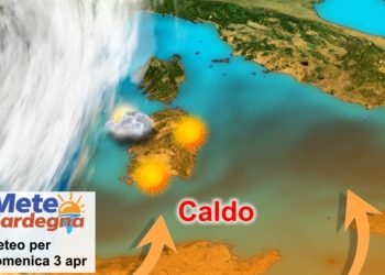 sardegna meteo weekend inizio aprile 350x250 - Curioso vortice ciclonico a largo di Costa Rei