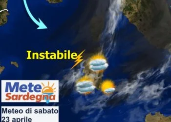 sardegna meteo weekend peggiora 350x250 - Perturbazione scandinava sempre più minacciosa...