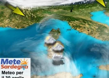 sardegna meteo weekend pioggia vento 350x250 - Altri temporali, da venerdì meteo migliora. Verso un weekend Palme col sole