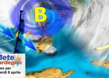 sardegna peggioramento meteo temporali fresco vento 350x250 - Breve pausa dopo le grandi piogge. Meteo in peggioramento a metà settimana
