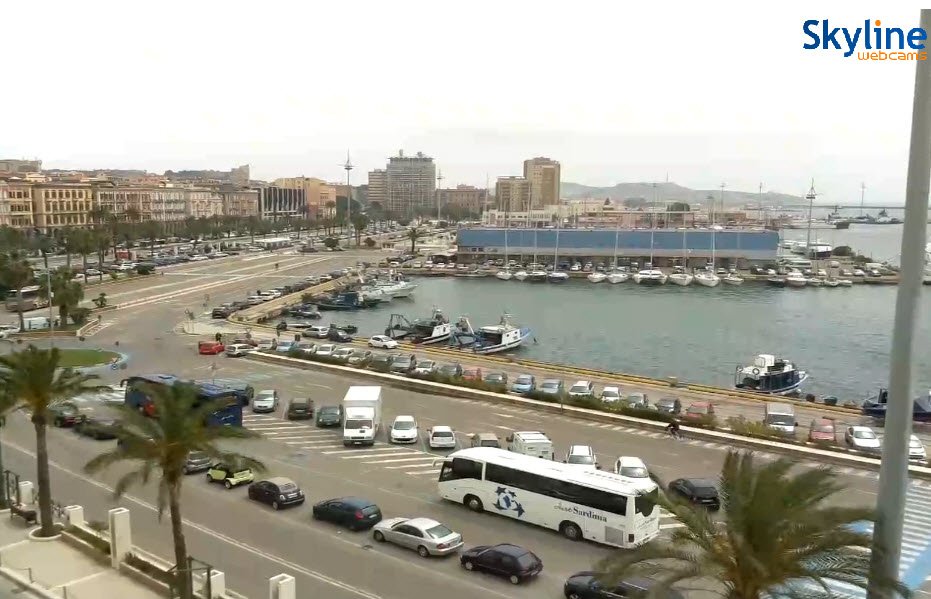 Cagliari porto via roma - Scirocco scatenato