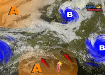 Meteosat 14 350x250 - Sardegna la regione più calda di oggi: ecco l'Anticiclone africano
