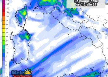 Piogge 7 350x250 - Importanti novità sulle piogge delle prossime ore