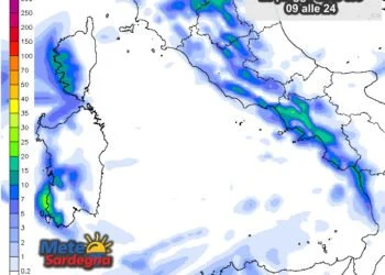 Piogge 9 350x250 - Importanti novità sulle piogge delle prossime ore