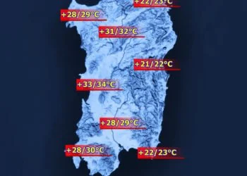 Temperature massime 4 350x250 - Da domani grosse differenze di temperatura tra est e ovest