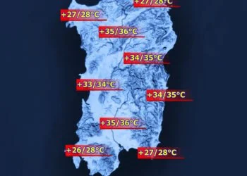 Temperature massime 5 350x250 - Da domani grosse differenze di temperatura tra est e ovest