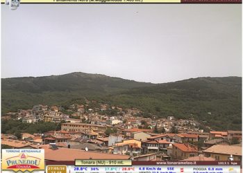 Tonara 1 350x250 - Caldo su Sardegna occidentale: temperature live