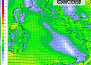 Vento al suolo 1 350x250 - In serata tornerà il forte vento di Maestrale