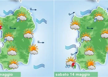 sardegna meteo instabile piogge temporali fresco 350x250 - Perturbazione scandinava sempre più minacciosa...