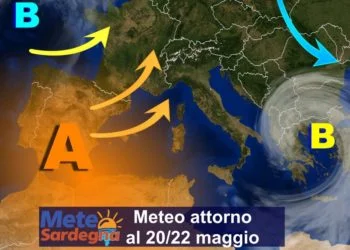 sardegna meteo maggio terza decade caldo estate 350x250 - Che freddo al mattino: tantissime stazioni sotto i 10°C! I dati