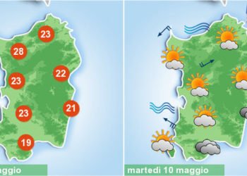 sardegna meteo settimana caldo vento temporali 350x250 - Meteo, bel tempo in Sardegna agli sgoccioli. Peggioramento atteso da sabato